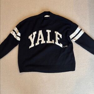 Yale Black and White Women's Sweater
